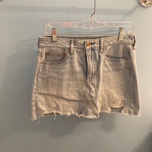 AE denim mini skirt